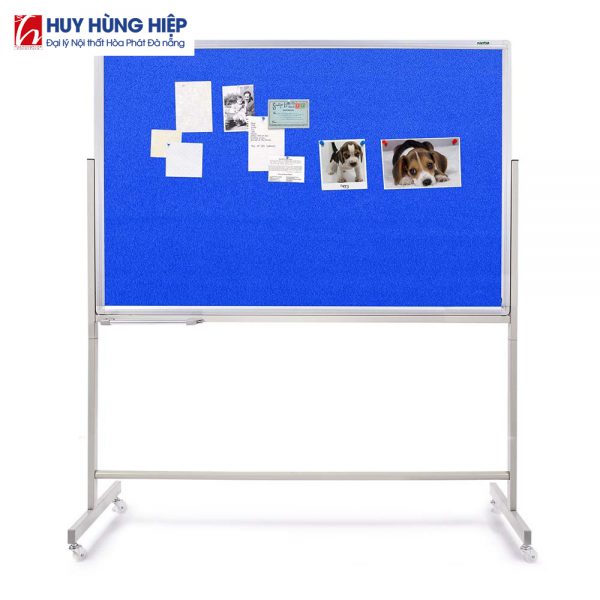 Bảng di động 1 mặt ghim vải nỉ - Hình ảnh 2