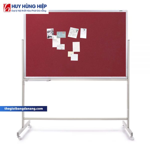 Bảng di động 1 mặt ghim vải nỉ - Hình ảnh 3