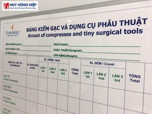 Bảng in PP Nano - Biểu mẫu cho Bệnh Viện - Nhà Thuốc - Hình ảnh 4