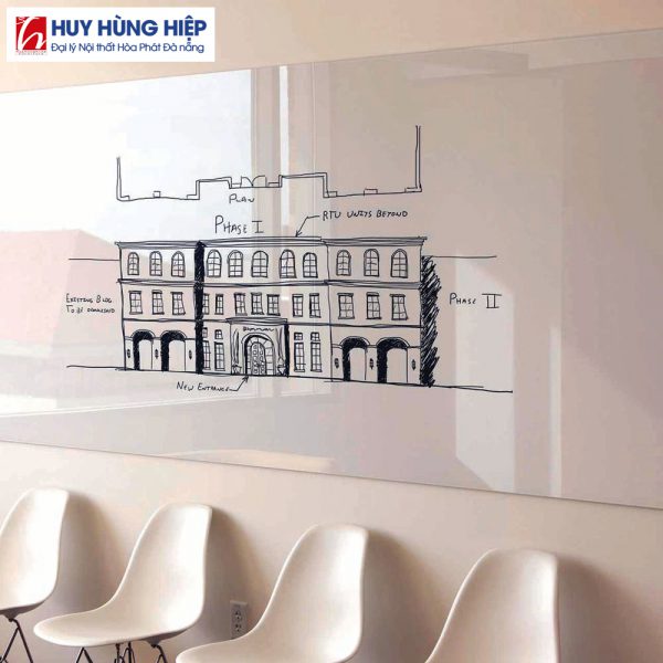 Bảng kính cường lực 4mm hệ gài Invisiable - Hình ảnh 4