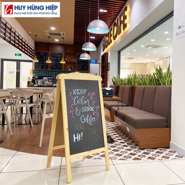 Bảng menu 2 mặt đứng ITALA