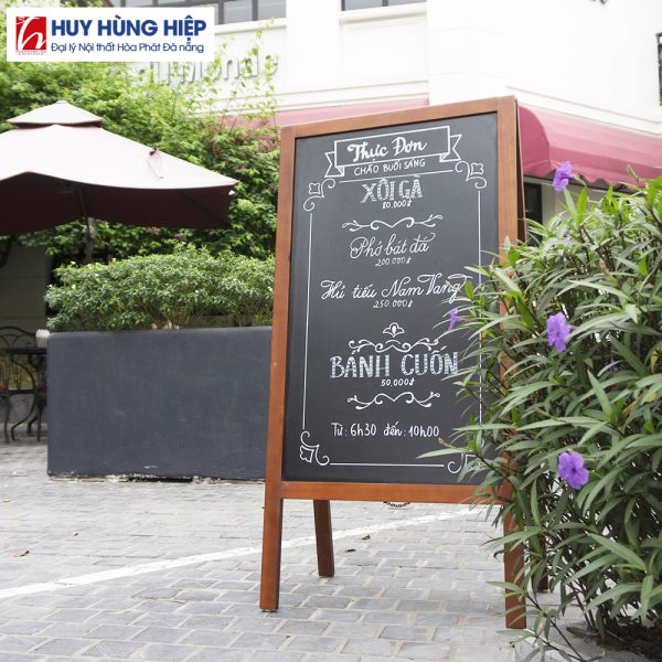 Bảng Menu đứng hai mặt ROMANA - Hình ảnh 4