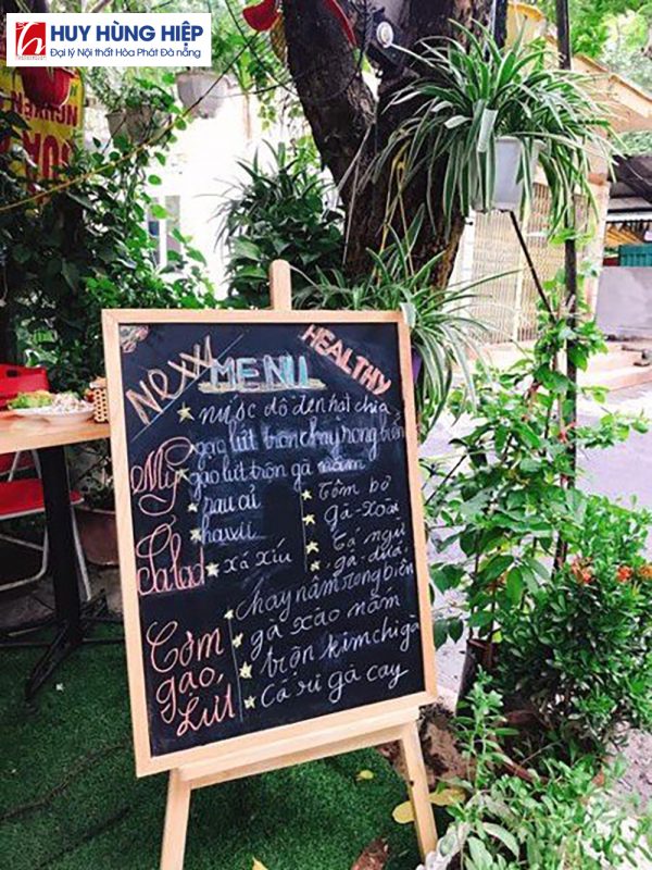 Bảng Menu một mặt STANDA mặt Melamin - Hình ảnh 2