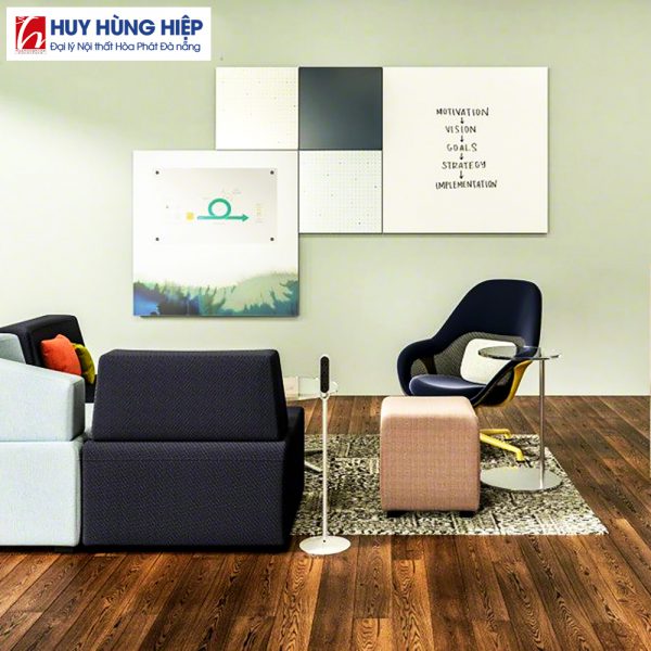 Bảng Từ Trắng Không Khung Ceramic - Hình ảnh 4