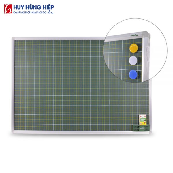 Bảng từ xanh kẻ ô ly tiểu học