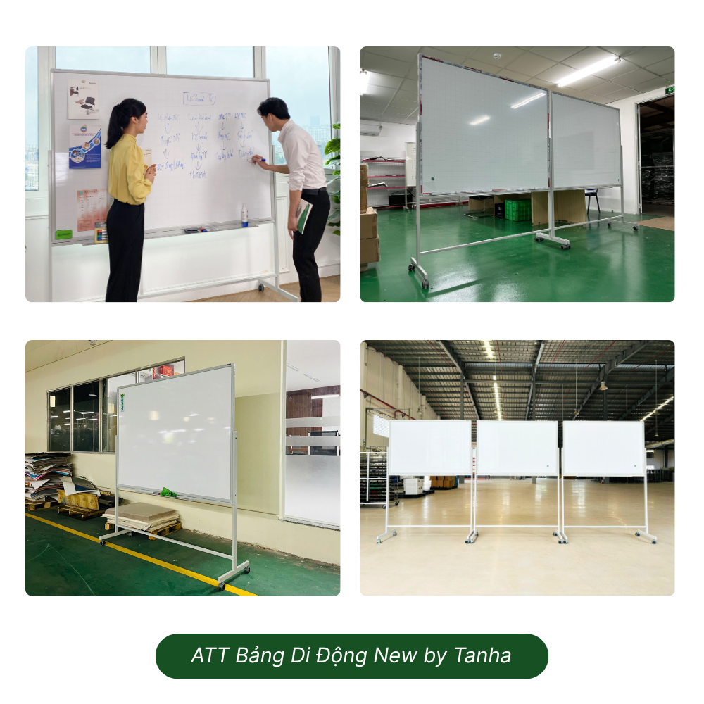 Bảng di động 1 mặt từ trắng 3 Bảng di động 1 mặt từ trắng
